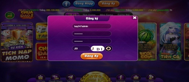 Cách tham gia chơi game bài đổi thưởng tại Bay247