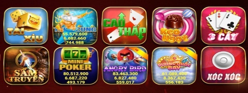 Những cái tên đình đám của Mini game tại bay 247