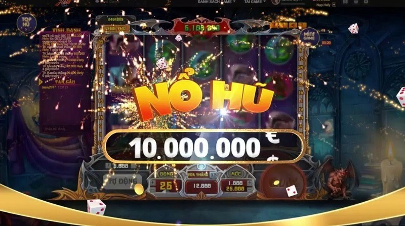 Hướng dẫn tham gia Slot game nổ hũ tại bay247