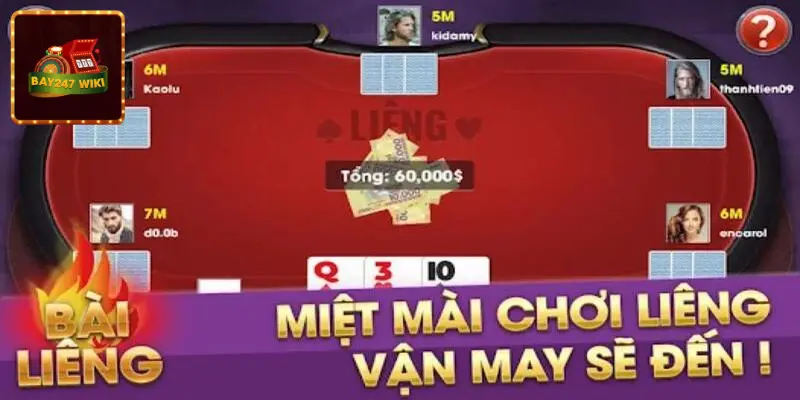 Liêng là game bài độc đáo nhất tại cổng bay247